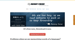 Desktop Screenshot of memoryforcer.com
